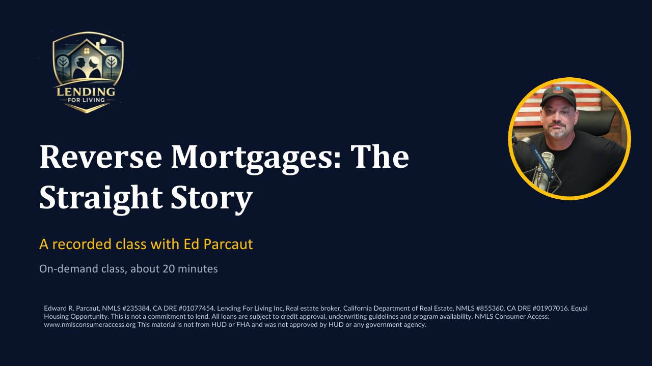 Reverse Mortgages: The Straight Story